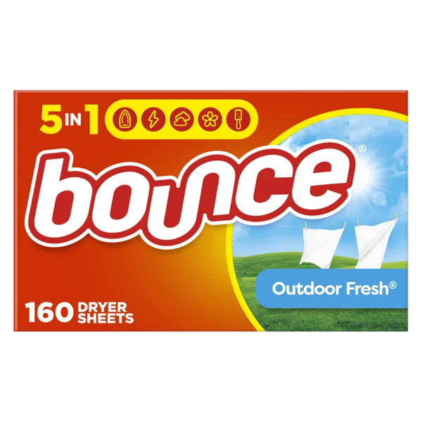 Bounce Dryer Sheets Outdoor Fresh 160ct