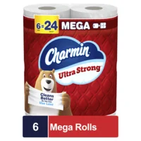 Charmin Ultra Strong Mega Roll 2-Ply Toilet Paper Unscented - 6 ct