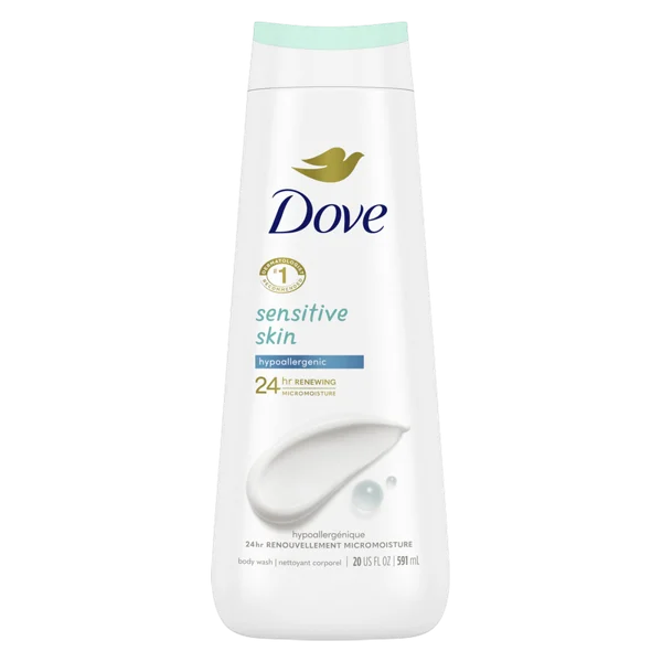 Dove Body Wash Sensitive Skin, 20oz