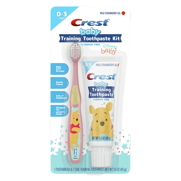 Crest Baby Training Toothpaste & Toothbrush Kit, Winnie the Pooh