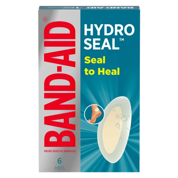 Band-Aid Hydro Seal Blister Heels Adhesive Bandages 6ct