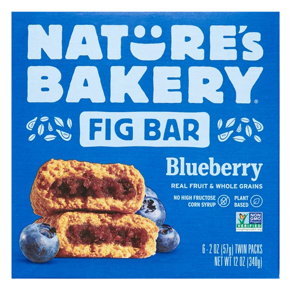 Nature's Bakery Whole Wheat Blueberry Fig Bars 6ct