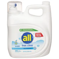 all The Original Free & Clear Liquid Laundry Detergent