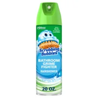 Scrubbing Bubbles Bathroom Grime Fighter Rainshower Disinfectant Aerosol