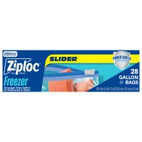 Ziploc Slider Gallon Freezer Bags