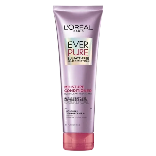L'Oreal Paris EverPure Moisture Rosemary Oil Conditioner for Dry Hair, 8.5oz