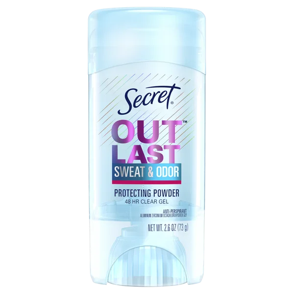 Secret Outlast Antiperspirant Deodorant Xtend Protecting Powder Clear Gel 2.6oz