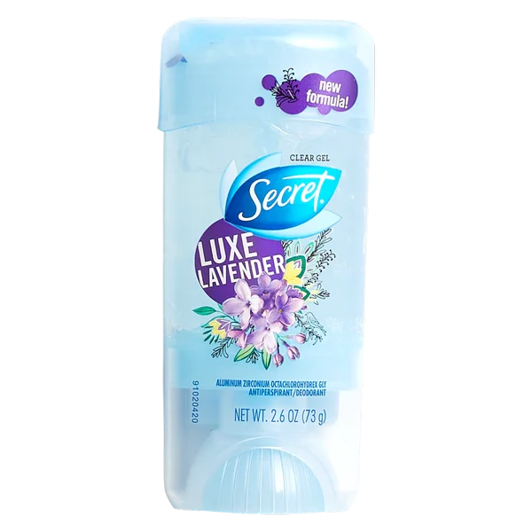 Secret Fresh Antiperspirant Deodorant Clear Gel Lavender 2.6oz
