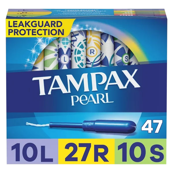 Tampax Pearl Multipack Light/Regular/Super 47ct