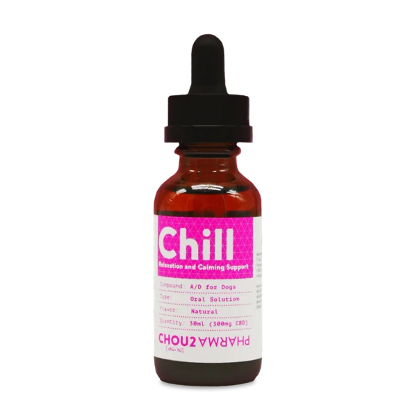 Chou2 Pharma Chill Calming Oil for Dogs