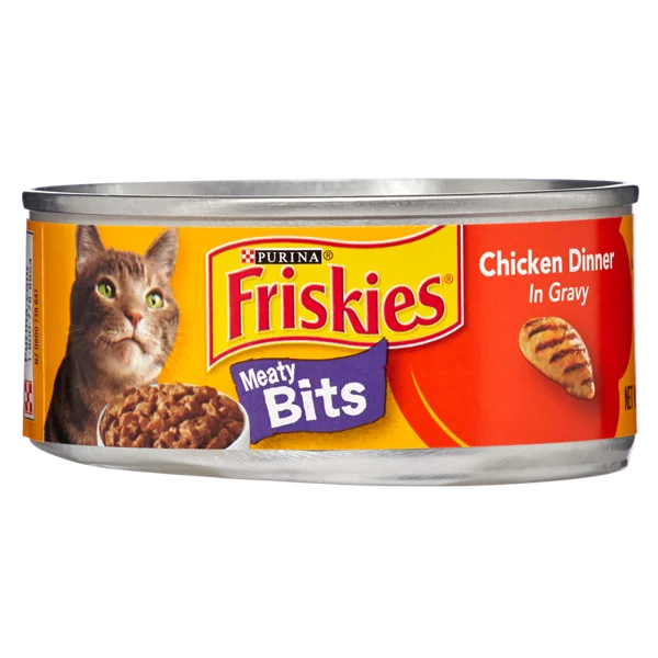 Purina Friskies Meaty Bits Chicken in Gravy Wet Cat Food 5.5oz