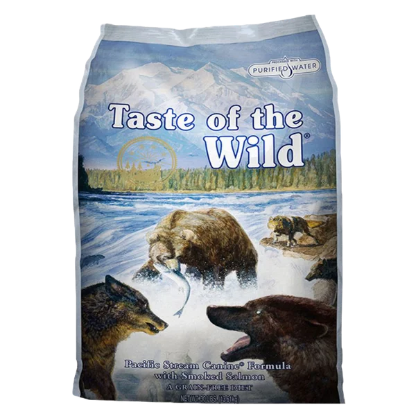 Taste of The Wild Pacific Stream with Smoked Salmon Dry Dog Food 5lb