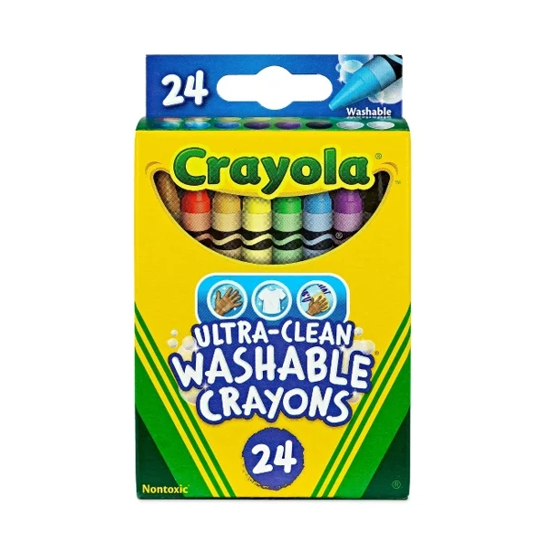 Crayola 24ct Ultra Clean Washable Crayons