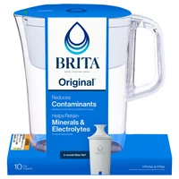 Brita Water Filter Tahoe Pitcher White 10 Cup