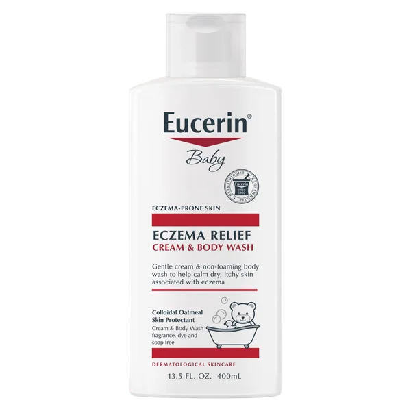 Eucerin Baby Eczema Cream Body Wash 13.5oz