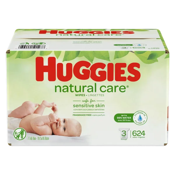 Huggies Natural Care Baby Wipes 624ct