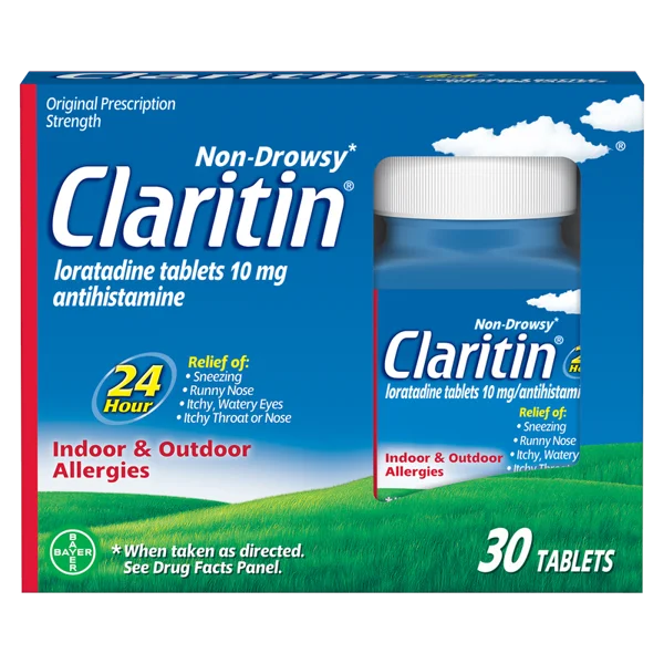 Claritin 24-Hour Non-Drowsy Allergy Relief Tablets 30ct