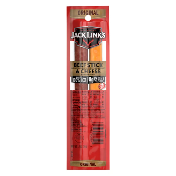 Jack Link's Original Beef Dried Meat & Cheese 1.2oz