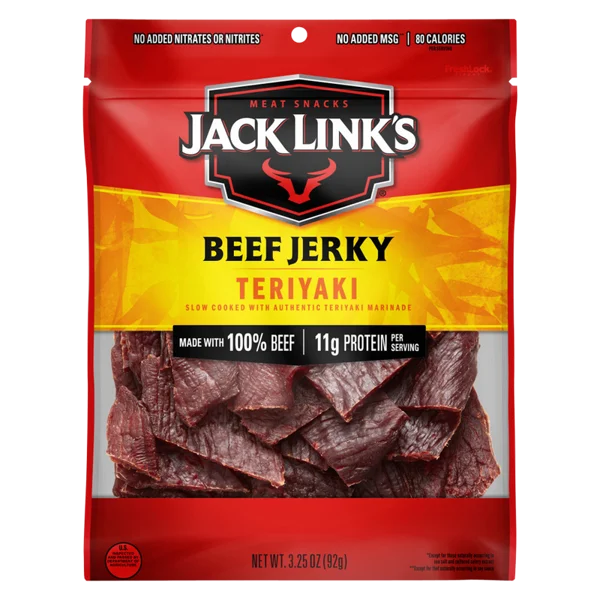 Jack Link's Teriyaki Beef Jerky 3.25oz