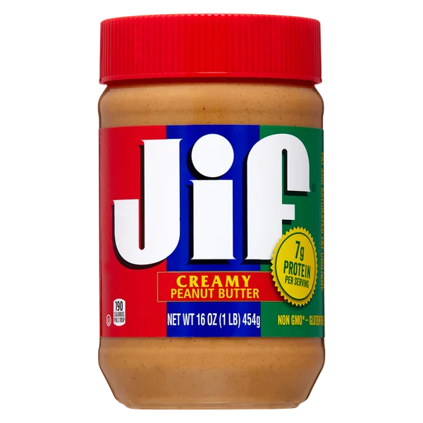 JIF Creamy Peanut Butter 16oz