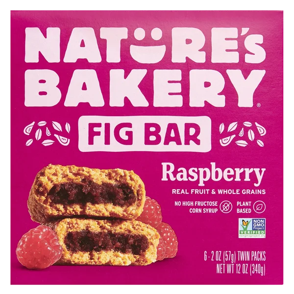 Nature's Bakery Whole Wheat Raspberry Fig Bars 6ct
