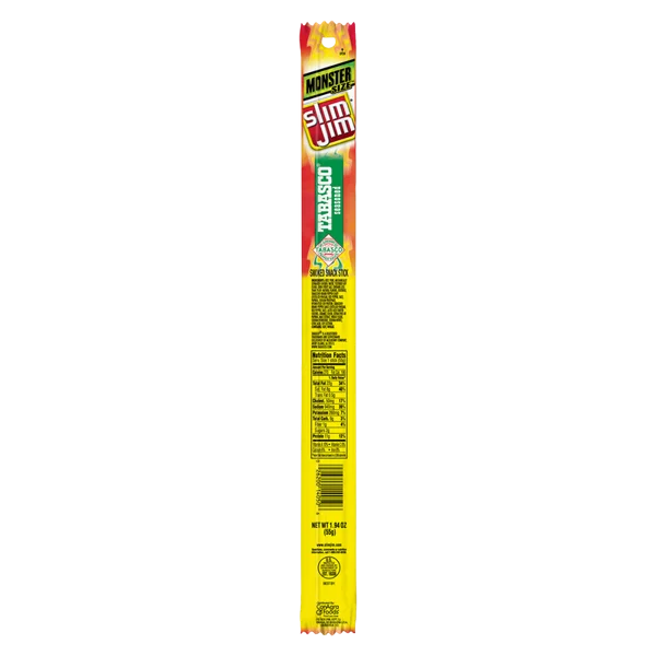 Slim Jim Monster Tabasco 1.94oz