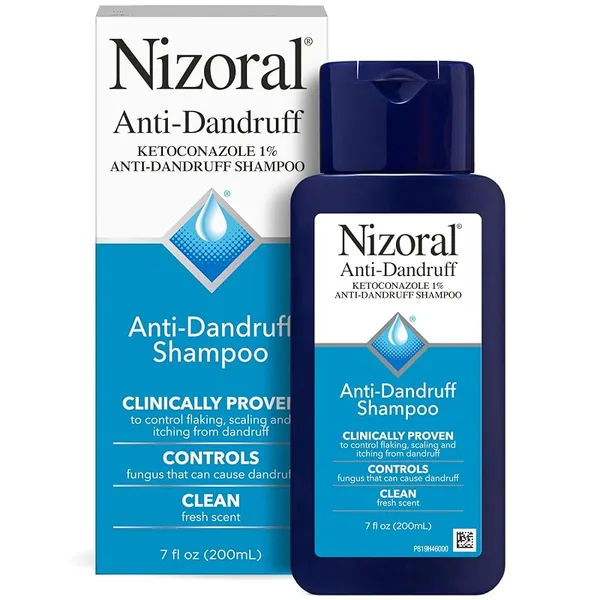 Nizoral Anti-Dandruff Shampoo 1% Ketoconazole, Fresh Scent, 7 fl oz