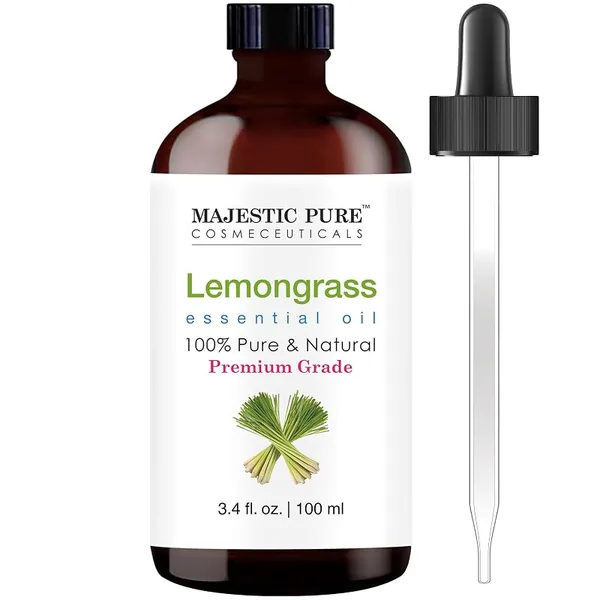 Majestic Pure Lemongrass Essential Oil 3.4 fl oz