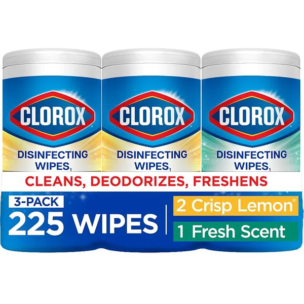 Clorox Disinfecting Wipes Variety Pack 75ct, 3-Pack