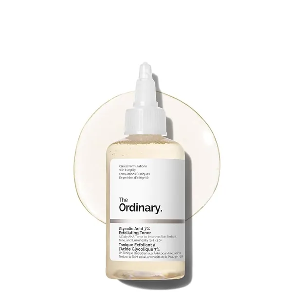 The Ordinary Glycolic Acid 7% Exfoliating Toner 3.4 fl oz, 2-Pack