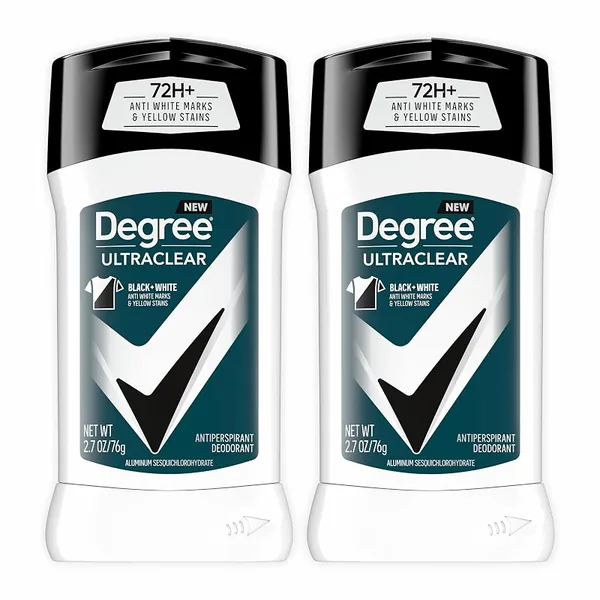 Degree Men UltraClear Antiperspirant Deodorant 2.7oz, 2-Pack