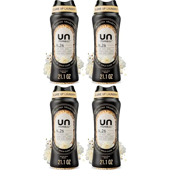 Downy Unstopables Unlimited No. 26 Scent Booster Beads 21.1oz, 4-Pack