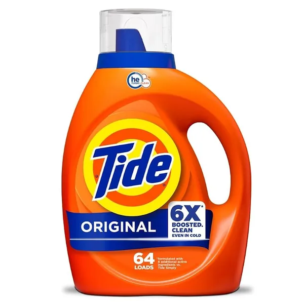 Tide Original Liquid Laundry Detergent 80 fl oz, 64 Loads