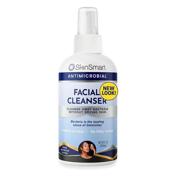 SkinSmart Antimicrobial Facial Cleanser for Breakouts 8 fl oz