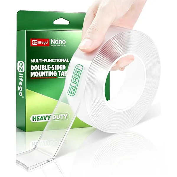 EZlifego Heavy Duty Nano Double-Sided Mounting Tape 9.85ft