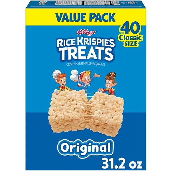 Rice Krispies Treats Original Marshmallow Squares 40ct, 31.2oz