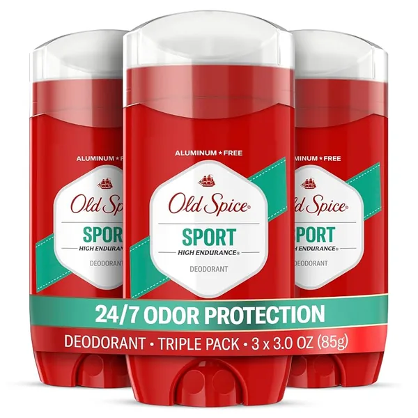 Old Spice Aluminum-Free Deodorant Sport 3oz, 3-Pack