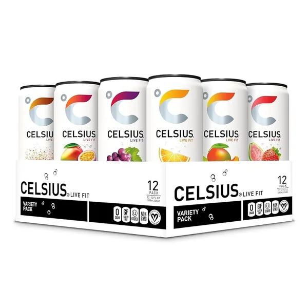 CELSIUS Energy Drink Variety Pack 12 fl oz, 12-Pack
