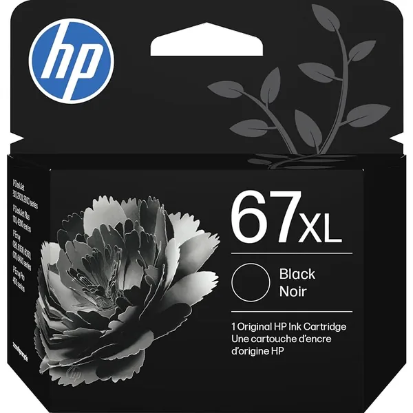 HP 67XL Black High-Yield Ink Cartridge