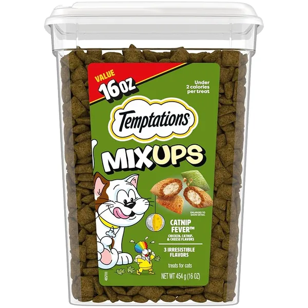 Temptations MixUps Cat Treats Catnip Fever 16oz