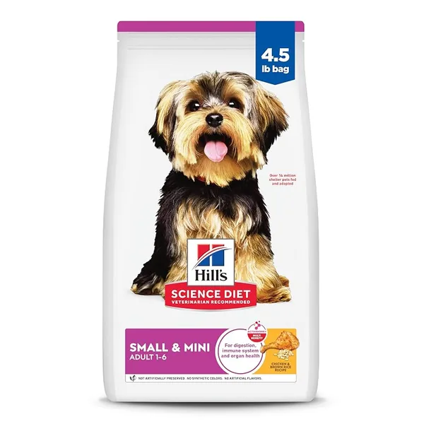 Hill's Science Diet Adult 1-6 Small & Mini Dry Dog Food 4.5lb