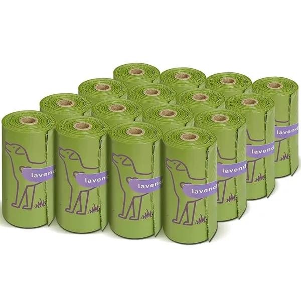 Wowflash Lavender Scented Dog Poop Bags 240ct