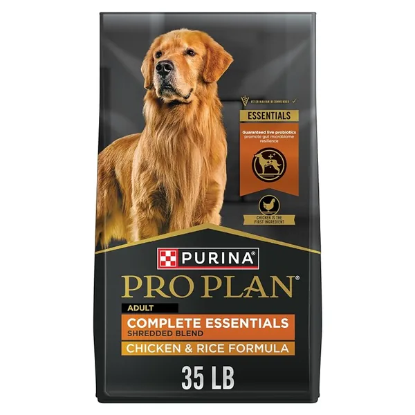 Purina Pro Plan Complete Essentials Chicken & Rice Dry Dog Food 35lb
