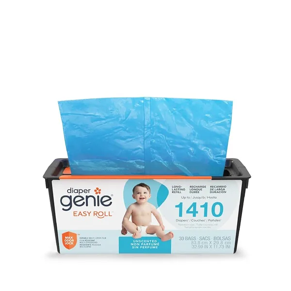 Diaper Genie Easy Roll Refill, 30 Bags