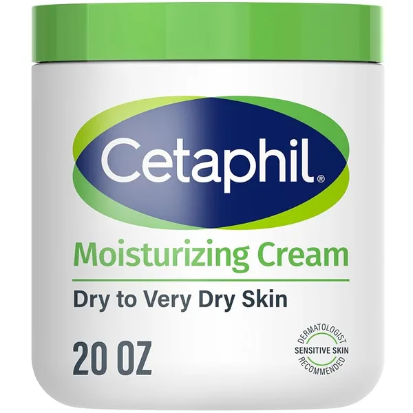 Cetaphil Moisturizing Cream for Dry Sensitive Skin 20oz