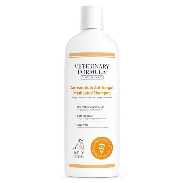 Veterinary Formula Clinical Care Antiseptic & Antifungal Shampoo 16 fl oz