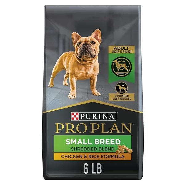 Purina Pro Plan Small Breed Shredded Blend Dry Dog Food 6lb