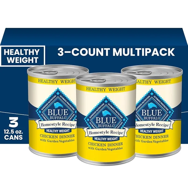 Blue Buffalo Homestyle Recipe Chicken Adult Wet Dog Food 12.5oz, 24-Pack