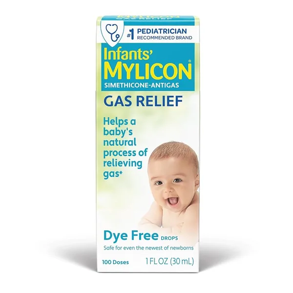 Mylicon Infant Gas Relief Drops Dye Free 1 fl oz