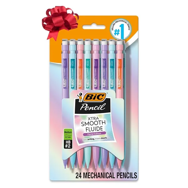 BIC Xtra Smooth Pastel Mechanical Pencils 24ct